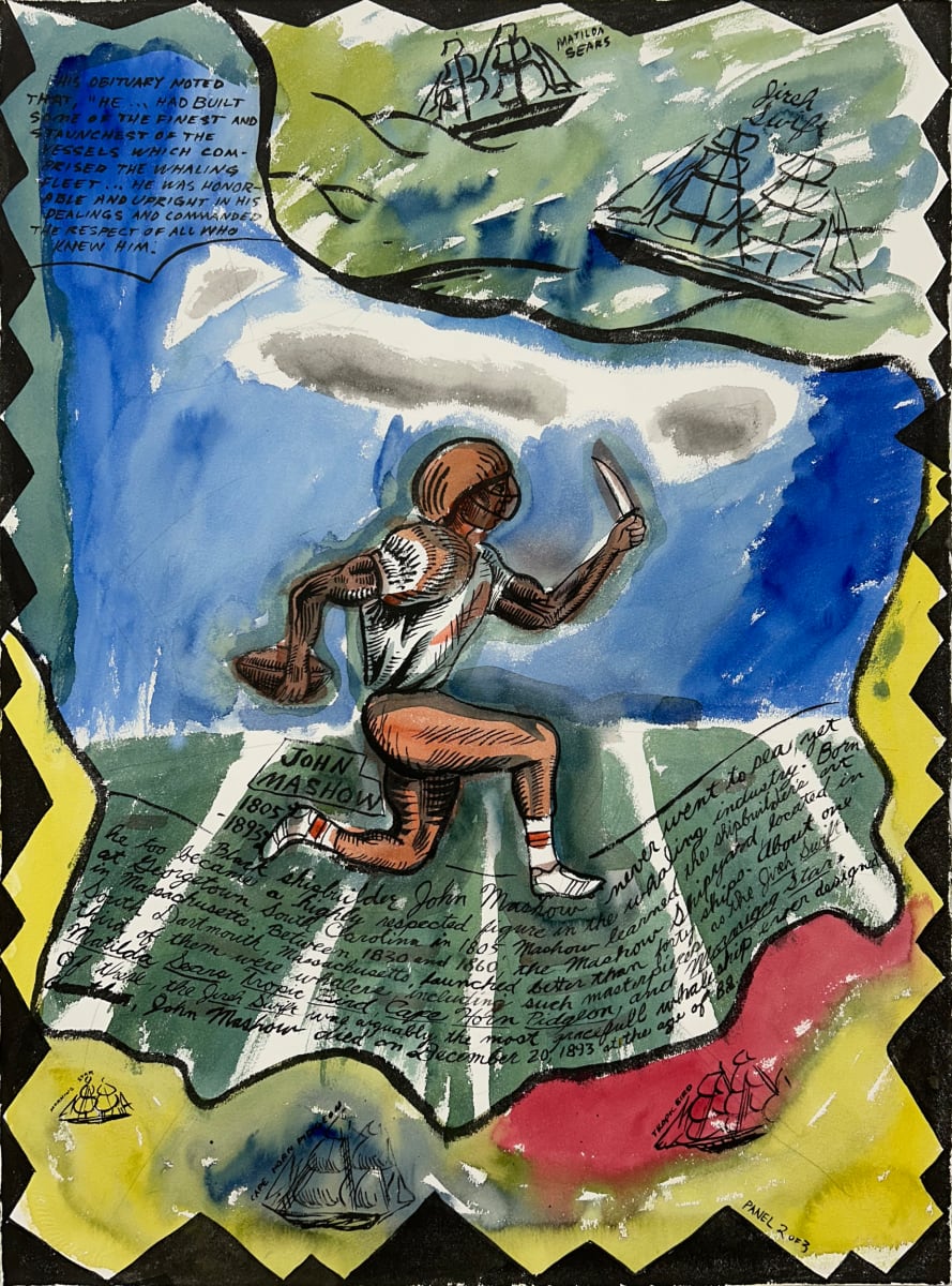 "Countering the O.J. Myth" (Panel 2) by Kenny Cole 