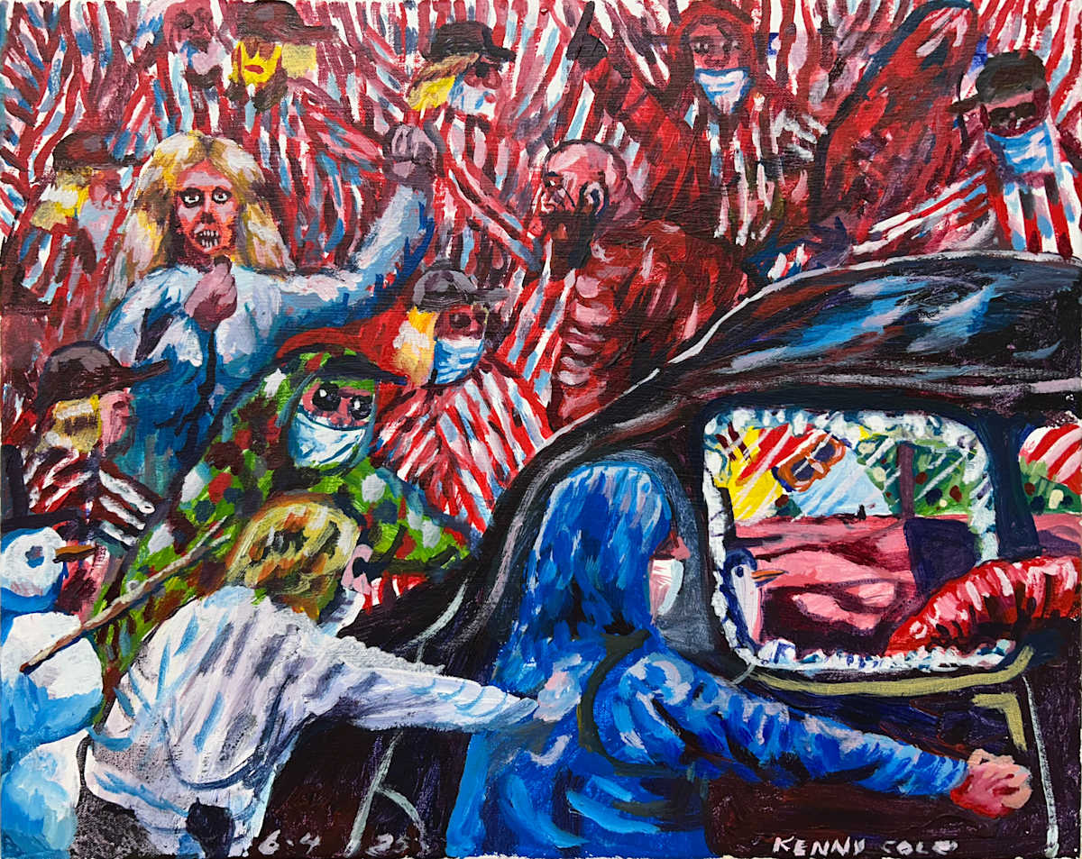 “The Deputized: Penguin Deportation” by Kenny Cole, Image 1.