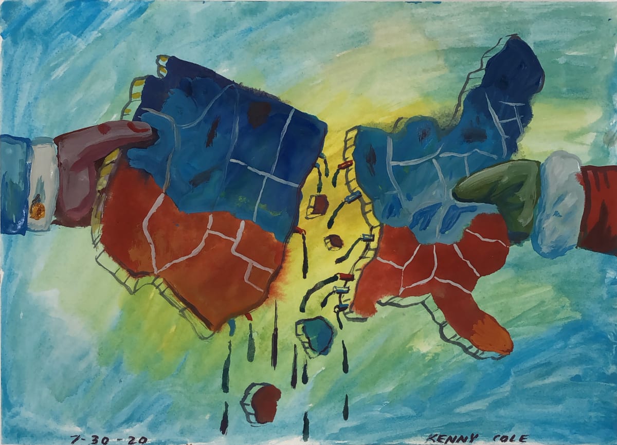 “Dividing up the Resources” by Kenny Cole, Image 1.