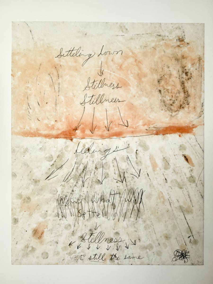 Red Wax Drawing No.10, Image 1.