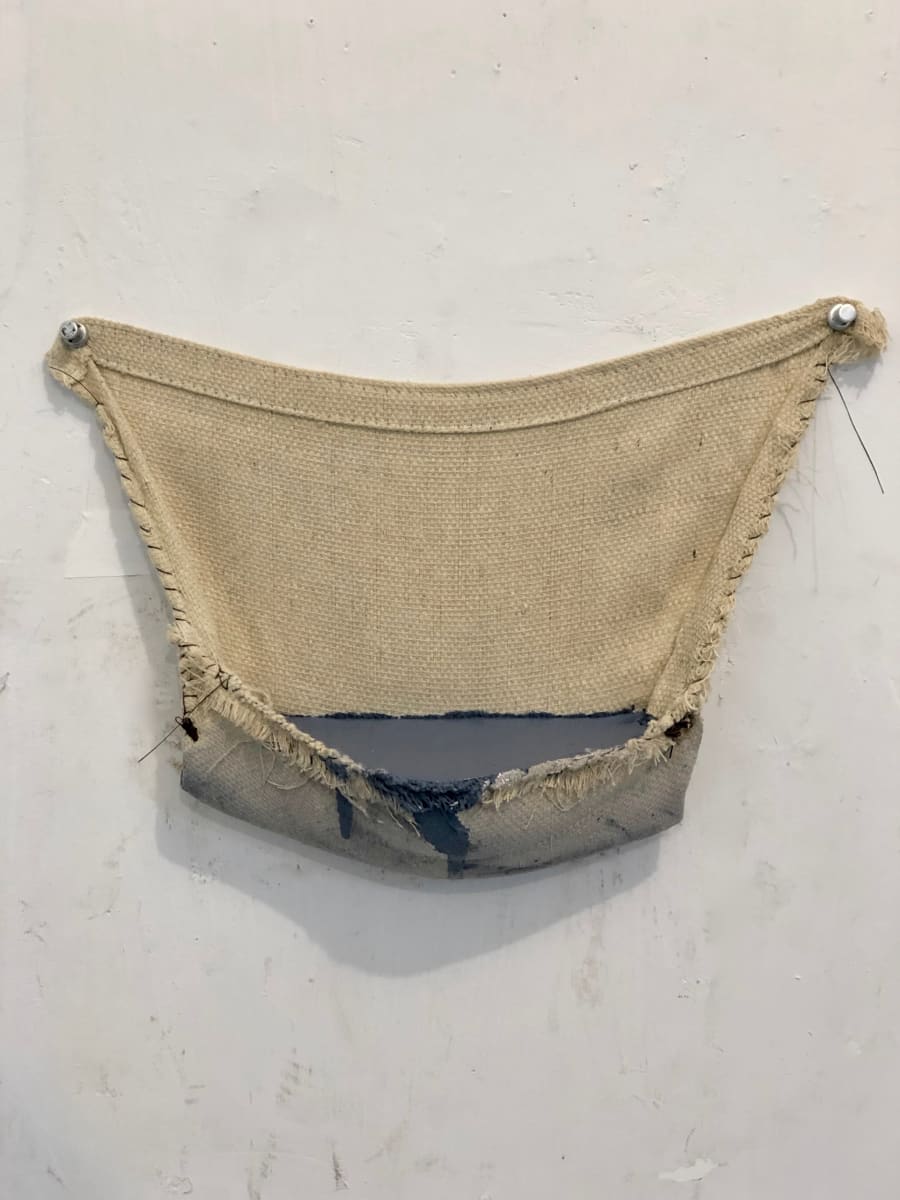 Pouch painting  (Small Grey) 