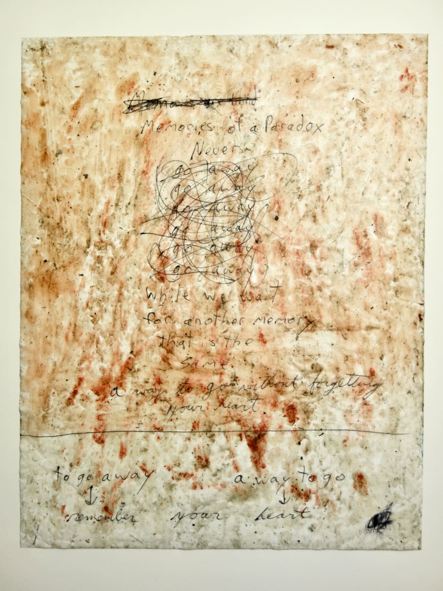 Red Wax Drawing No.3, Image 1.