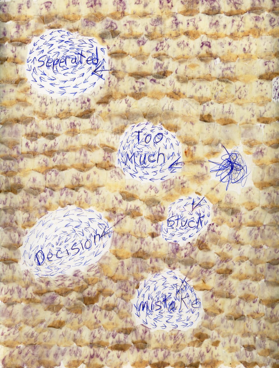 Fish scale drawing #5, Image 1.