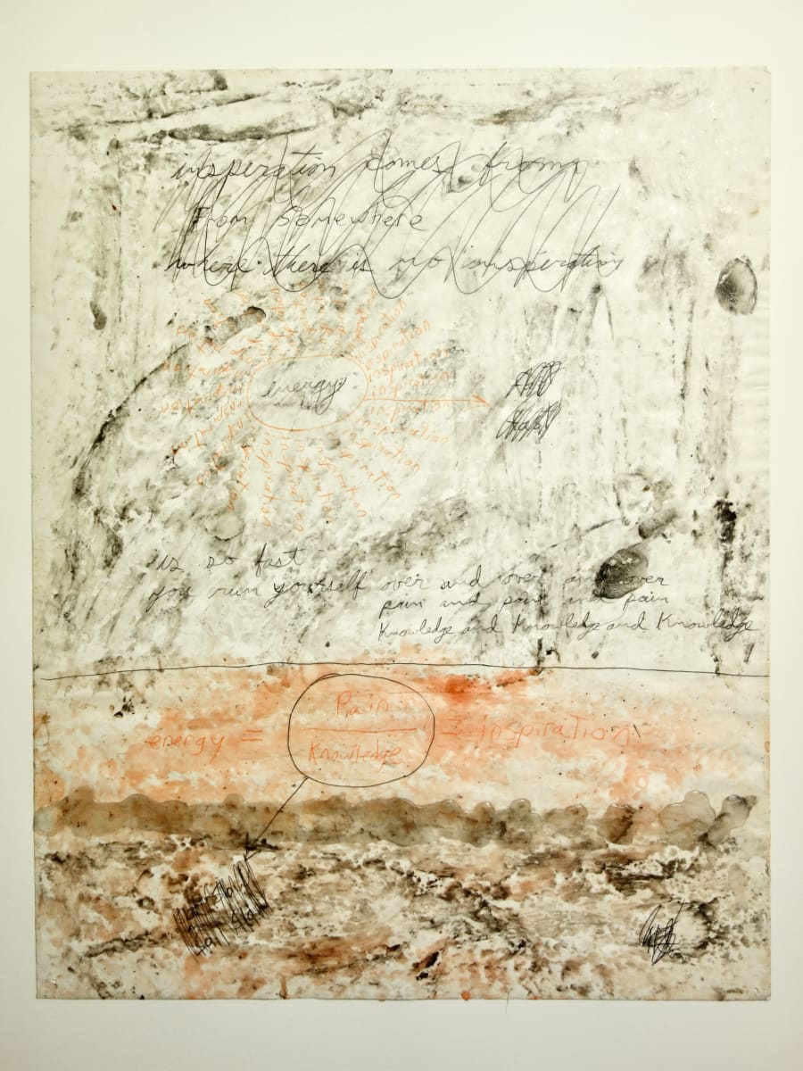 Red Wax Drawing No.5, Image 1.