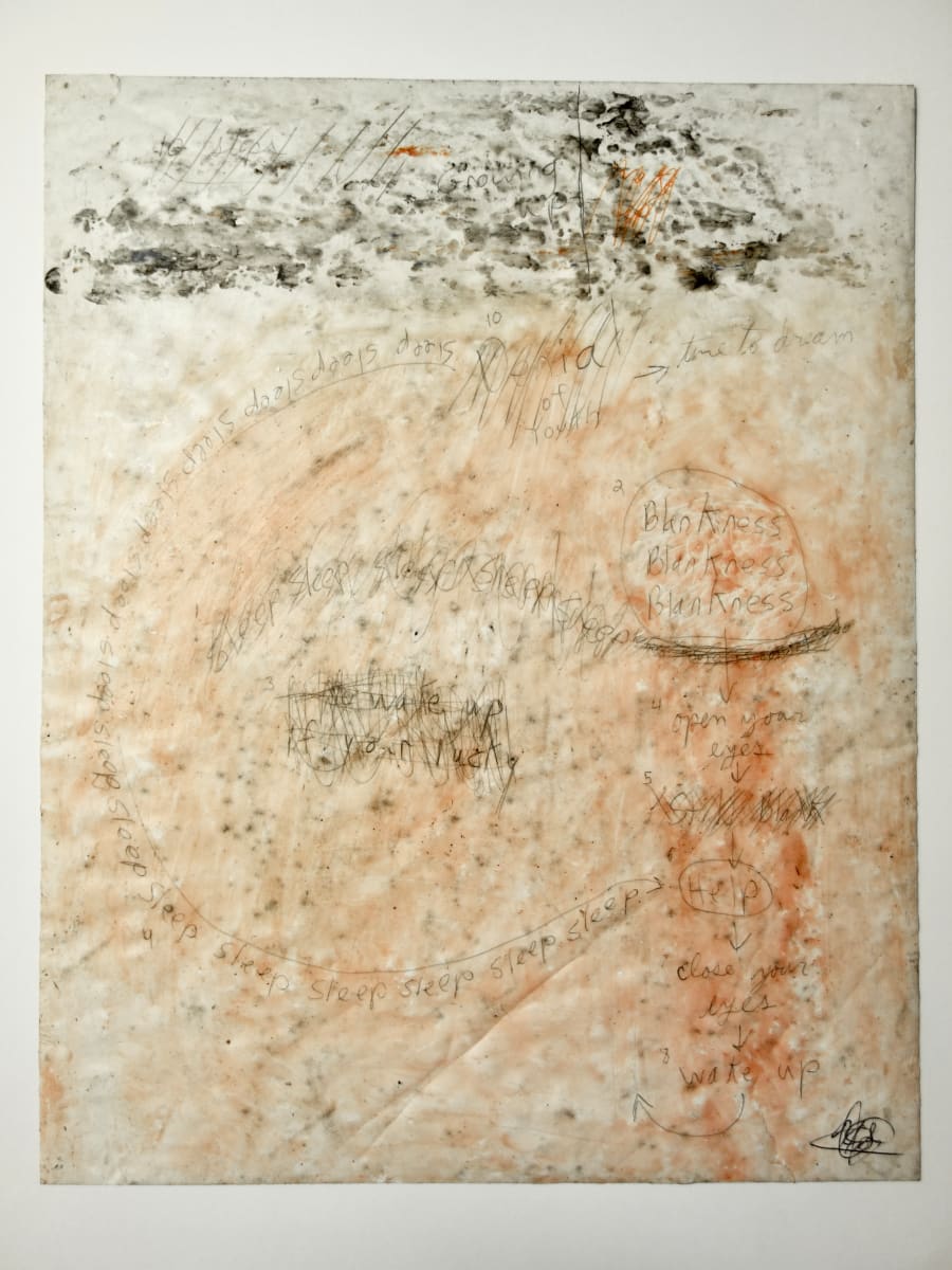 Red Wax Drawing No.7, Image 1.