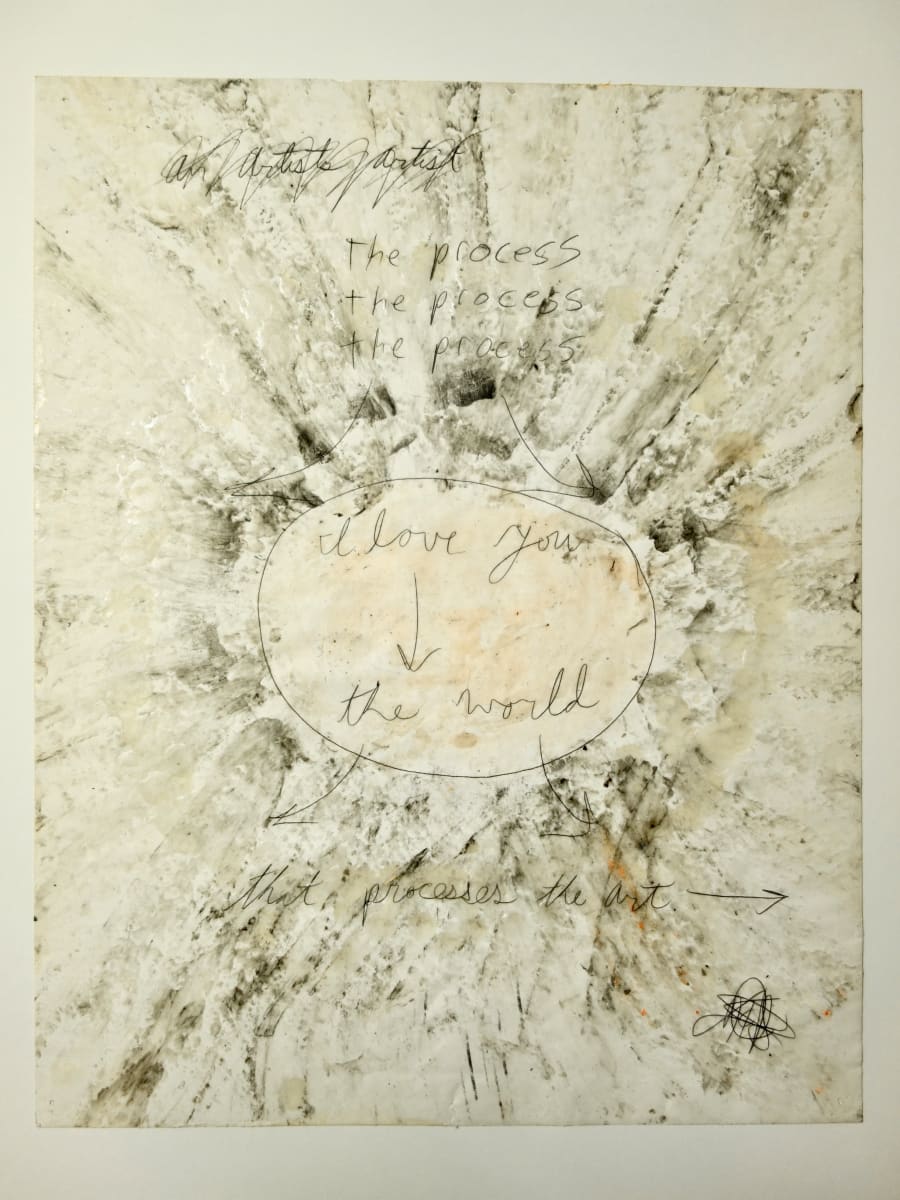 Red Wax Drawing No.8, Image 1.