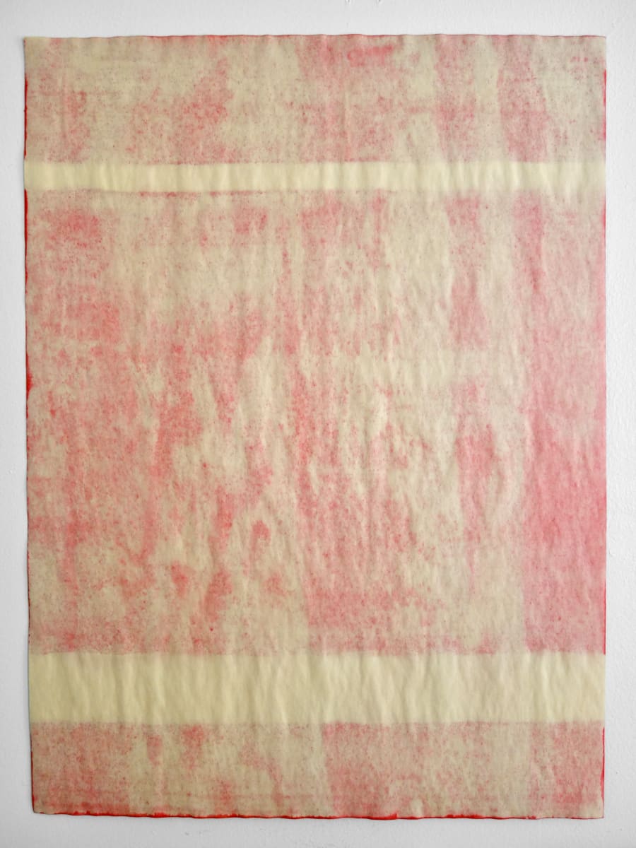 Lines behind the paper (Red) group of 6 different drawings 