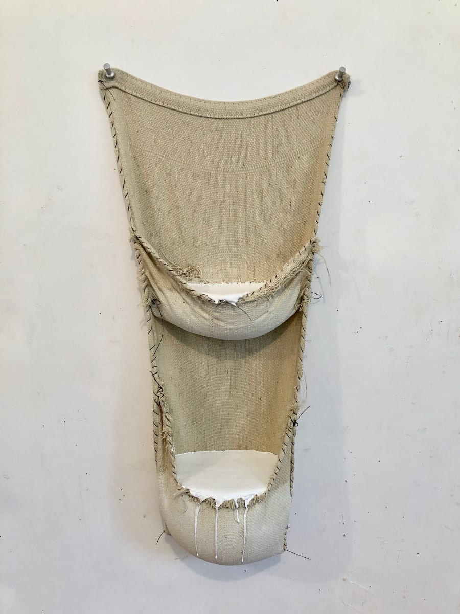 Pouch Painting  (double white ) by Howard Schwartzberg, Image 3.