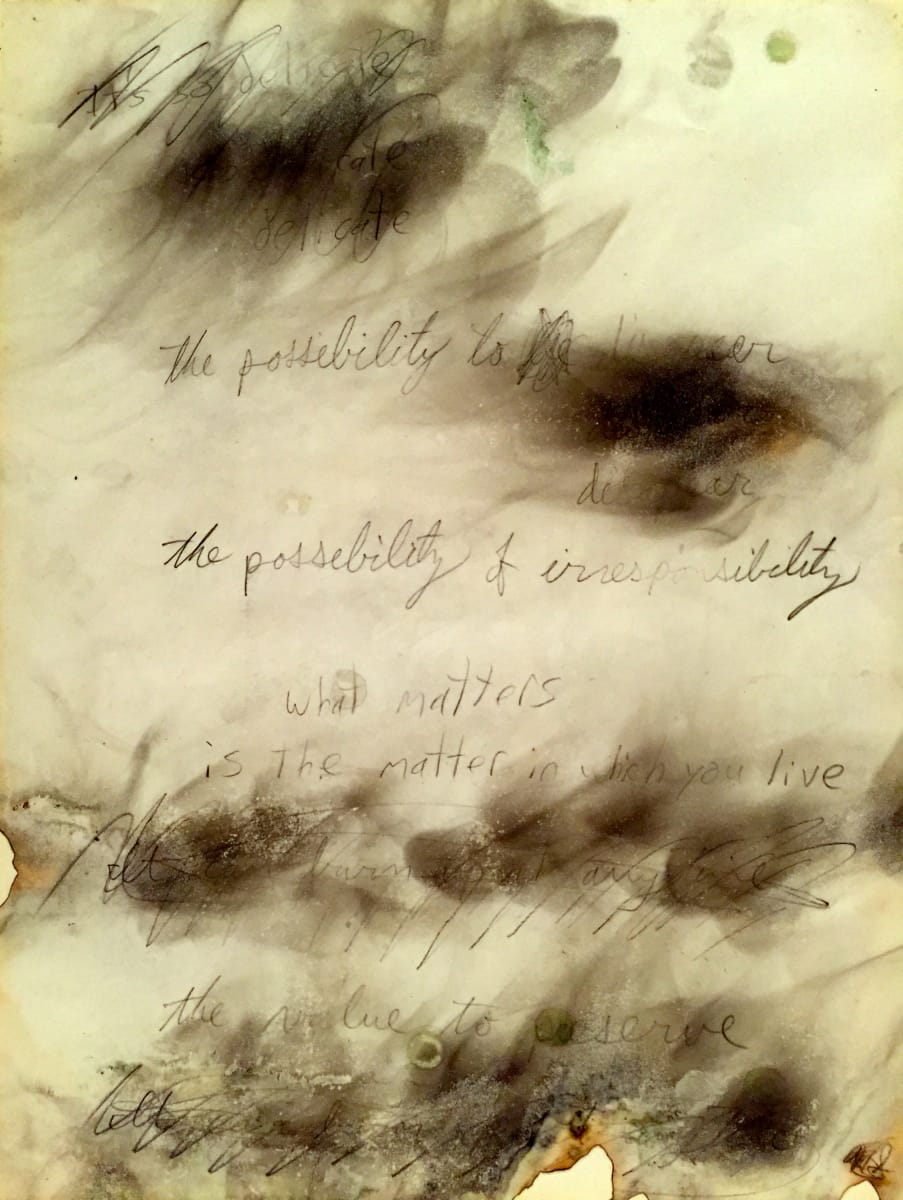 Burn Drawing No.9, Image 1.