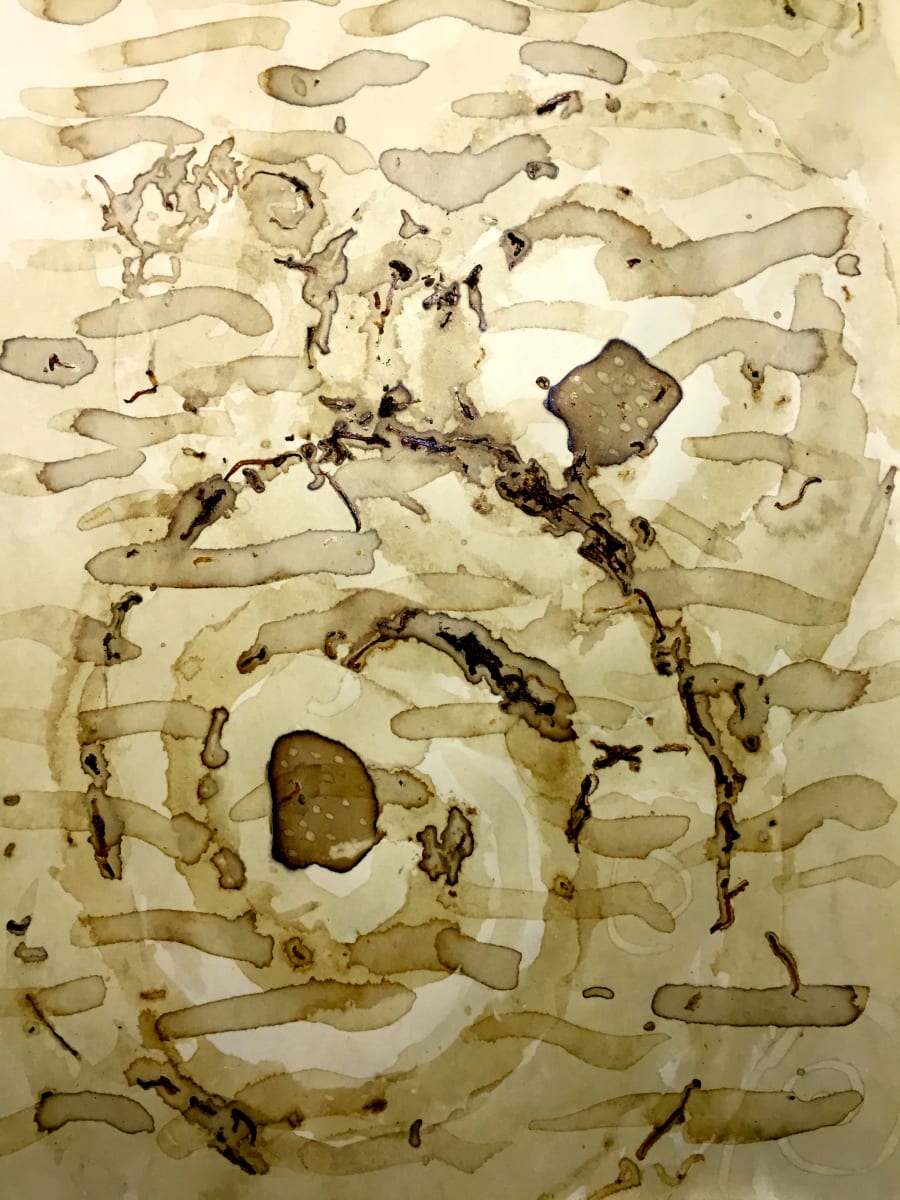 Spiral Worm Drawing No.20, Image 1.