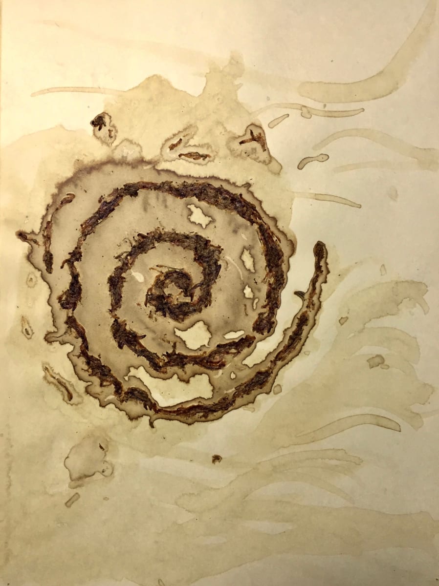 Spiral Worm Drawing No.11, Image 1.