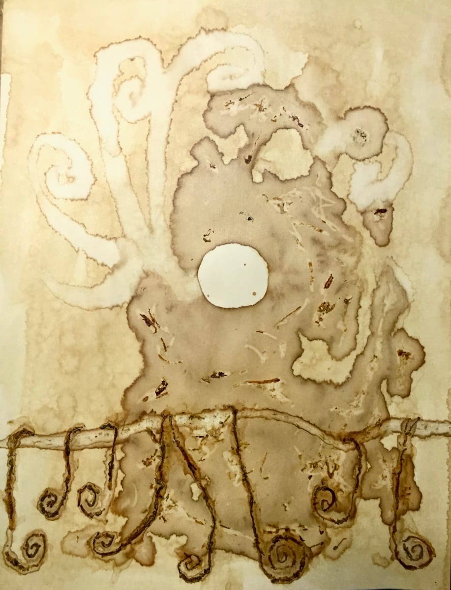 Spiral Worm Drawing No.8, Image 1.