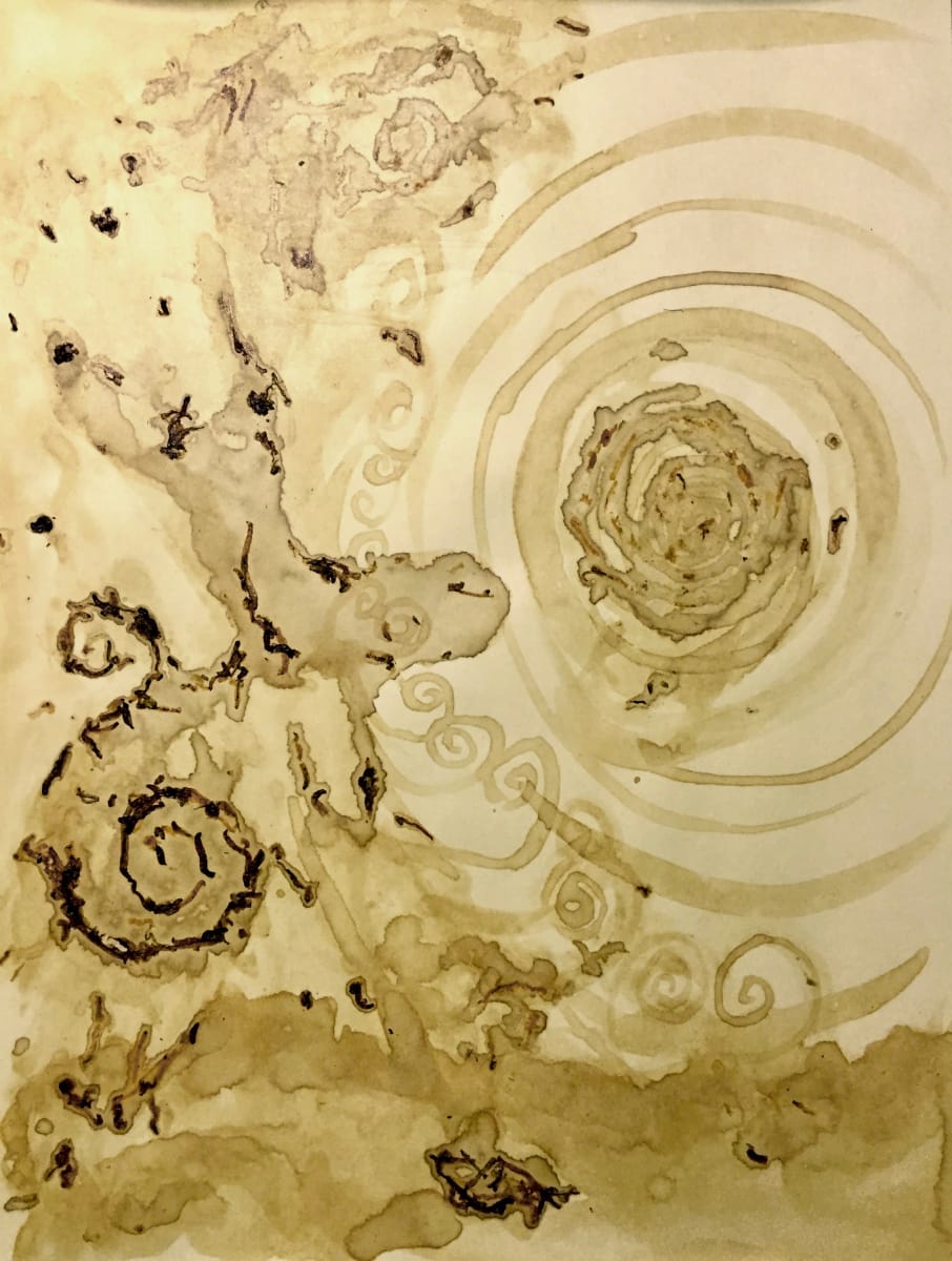 Spiral Worm Drawing No.6, Image 1.