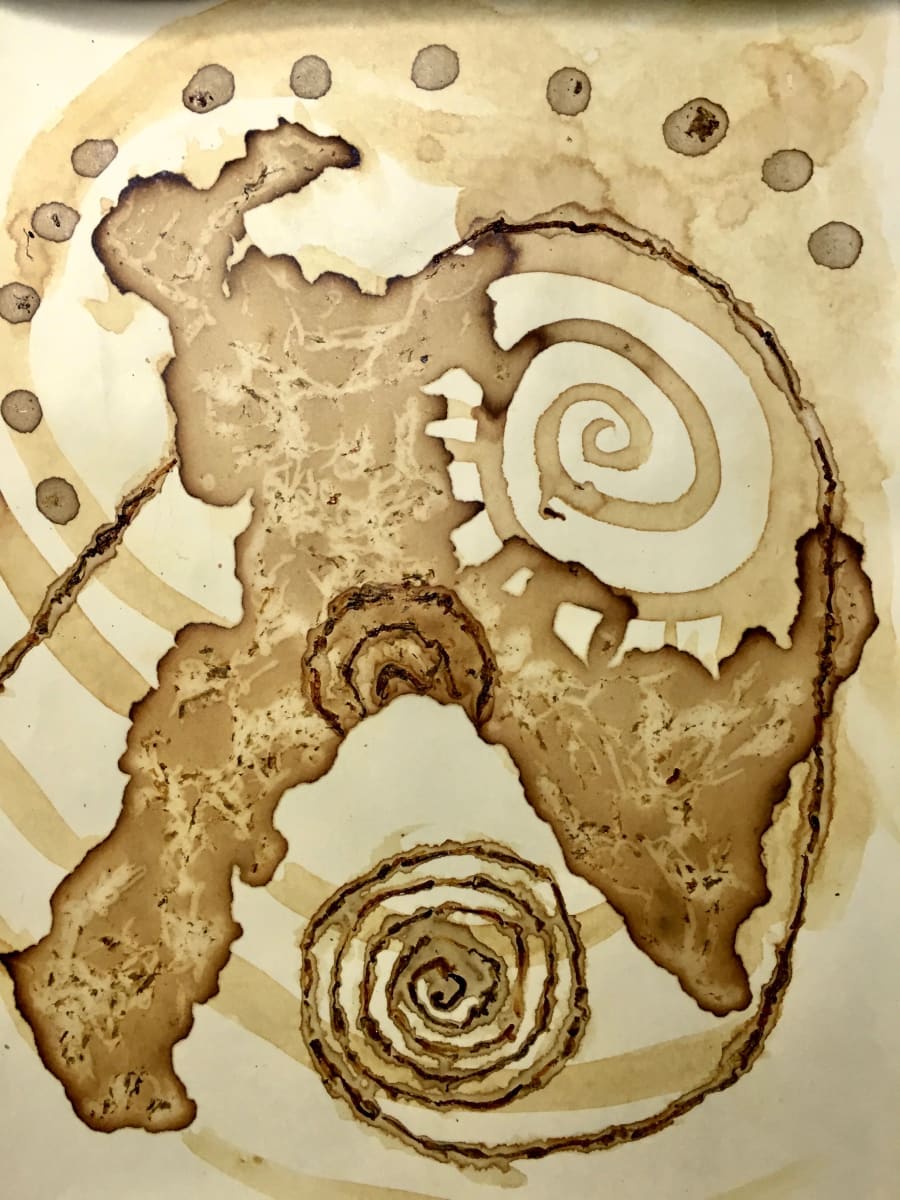 Spiral Worm Drawing No.2, Image 1.