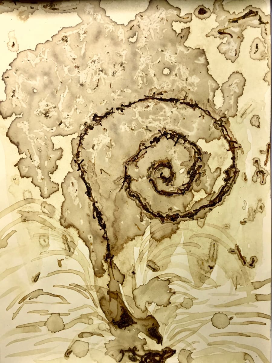 Spiral Worm Drawing No.25, Image 1.