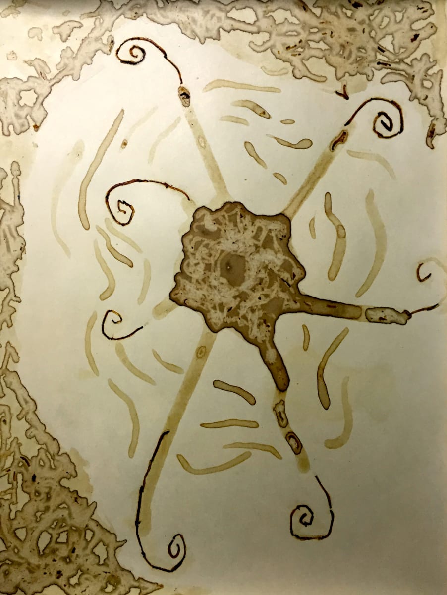 Spiral Worm Drawing No.24, Image 1.