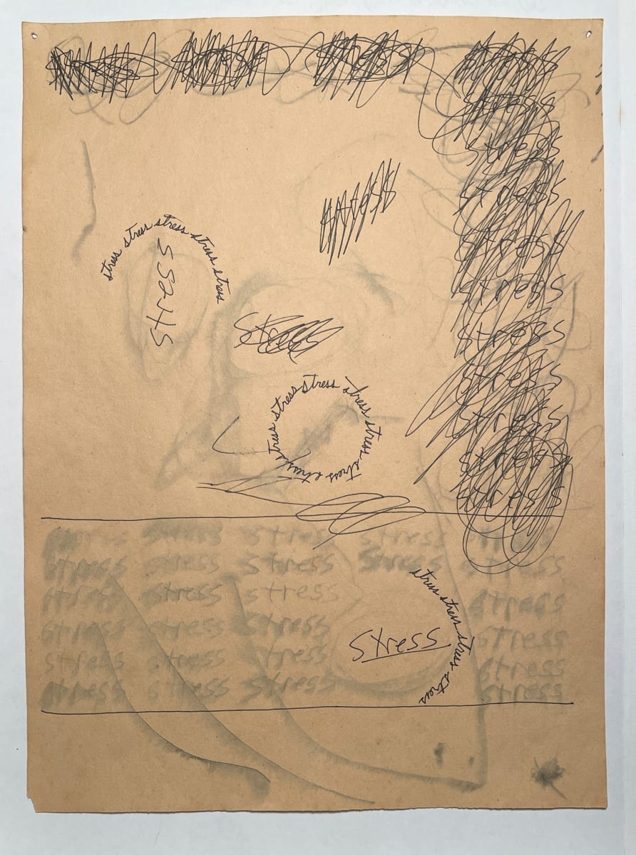 Stress drawing #3 by Howard Schwartzberg, Image 2.