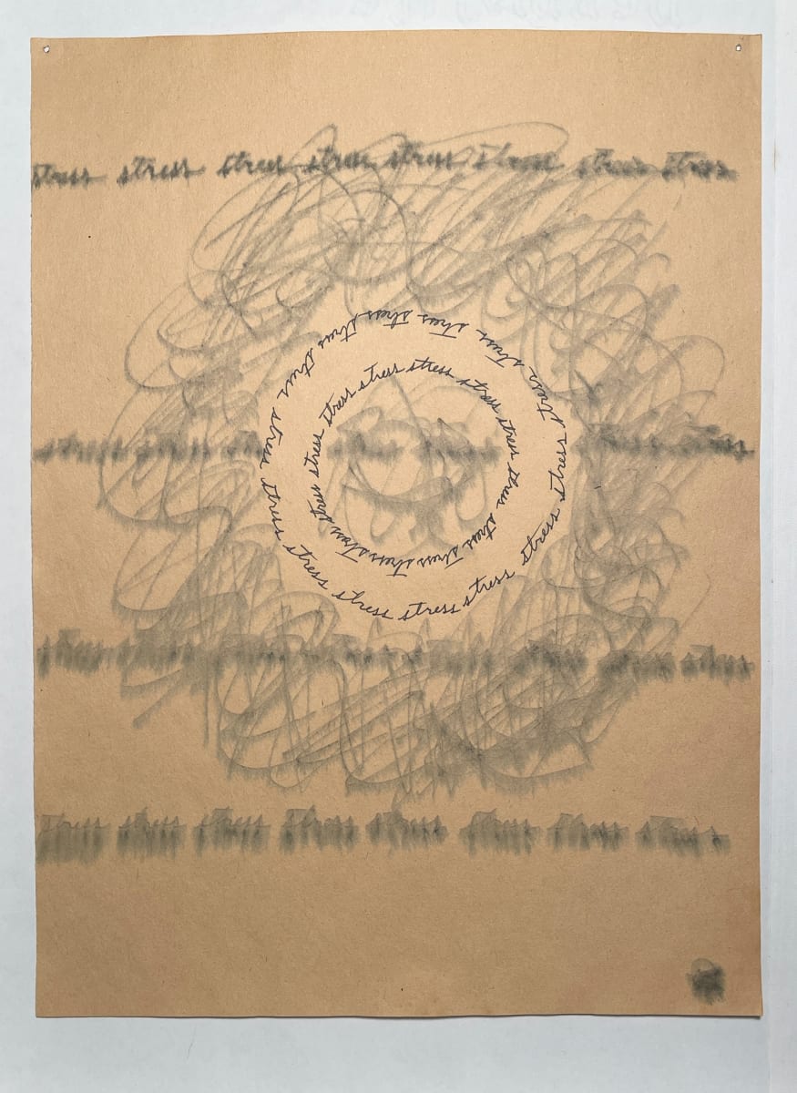 Stress drawing #5 by Howard Schwartzberg 