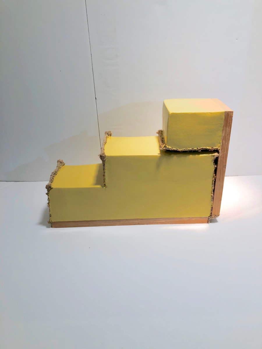 Scuff Painting (yellow), Image 2.
