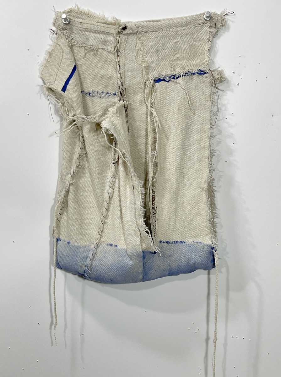 Pouch Painting (blue violet deep) by Howard Schwartzberg, Image 2.