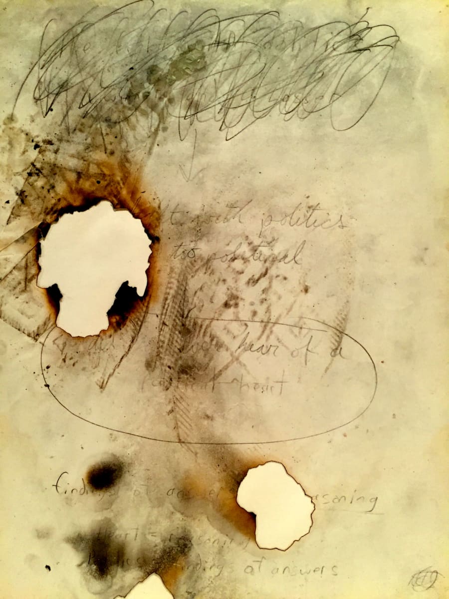 Burn Drawing No.4, Image 1.