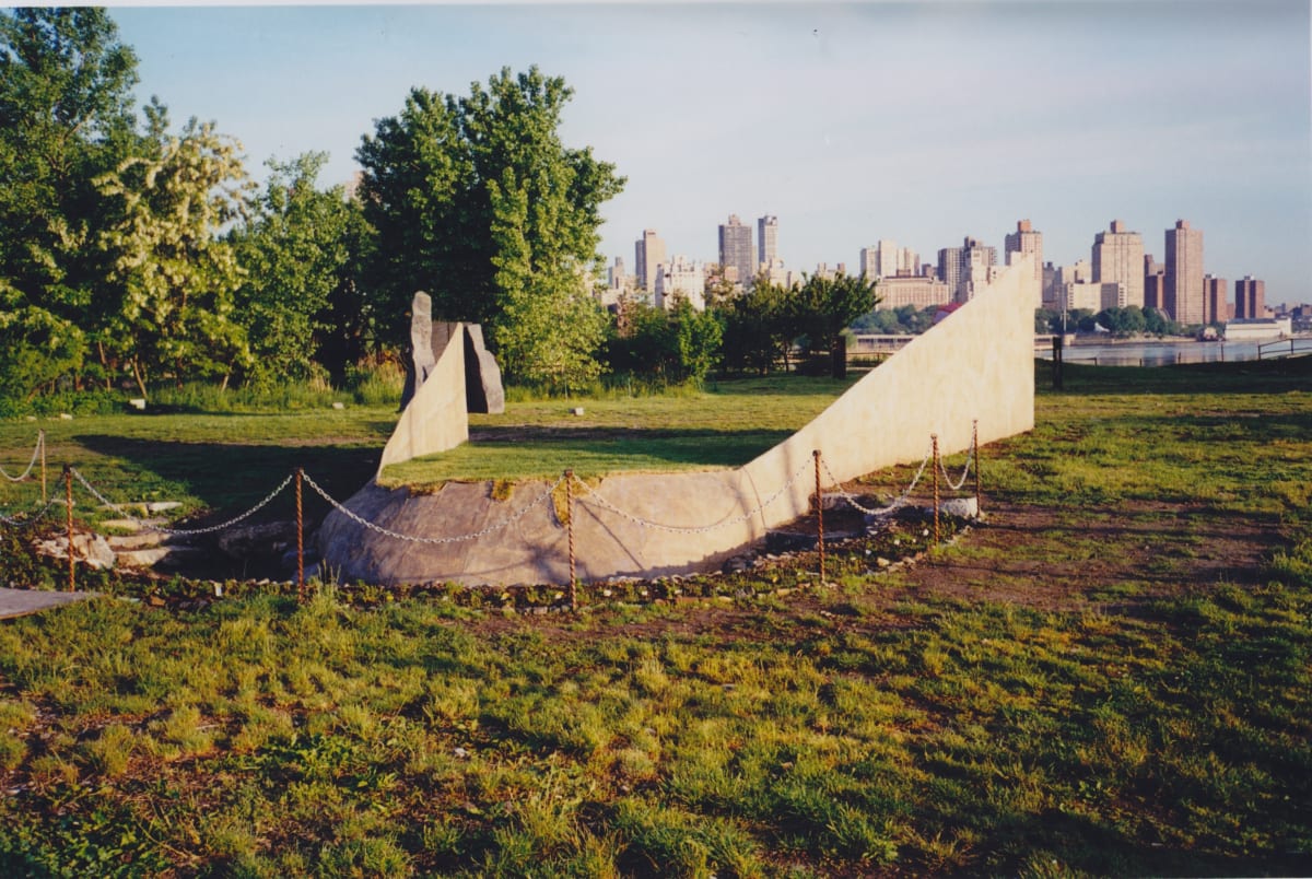 Surface (environmental earthwork) 1999-2000 Socrates Sculpture Park LIC, NY 