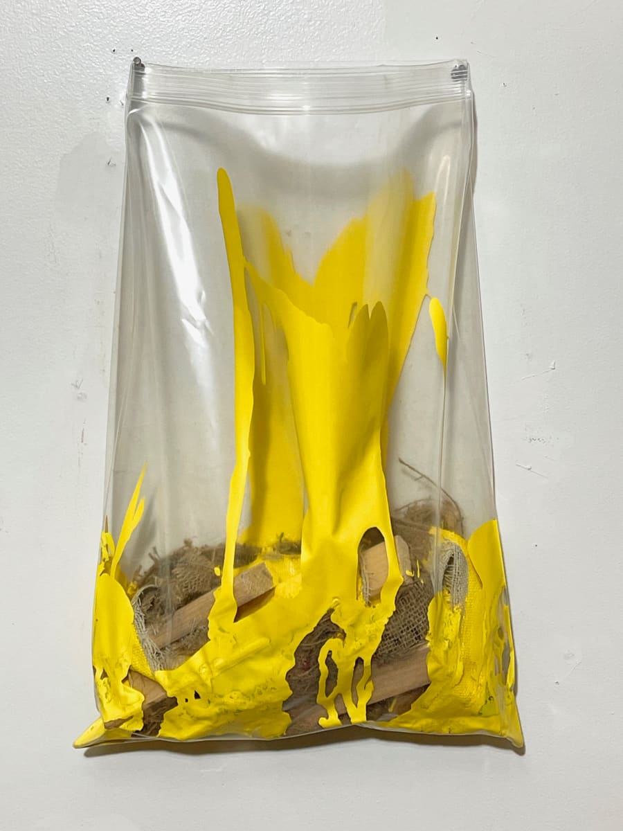 Living Painting (cool yellow #2) by Howard Schwartzberg 