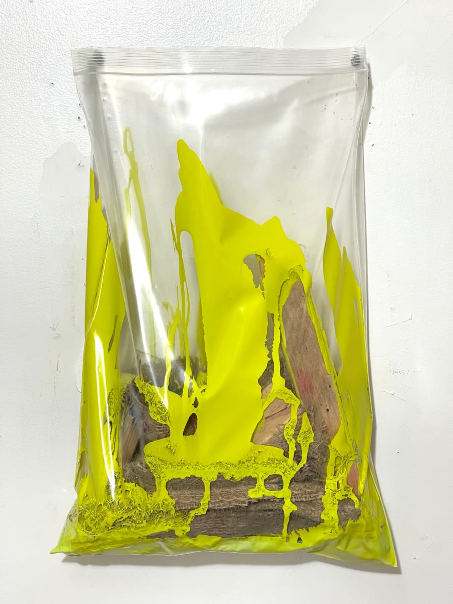 Living Painting (lime green) by Howard Schwartzberg 