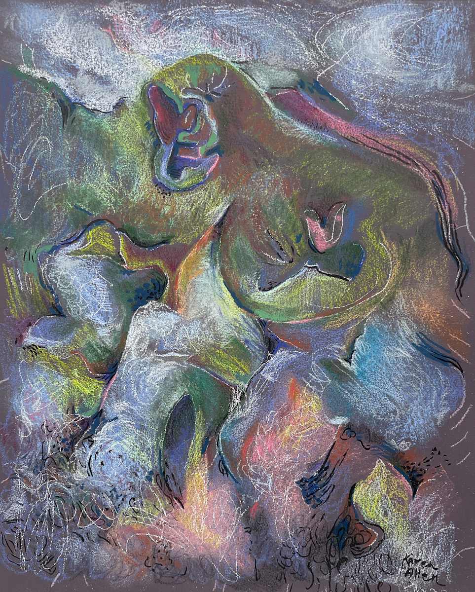 Flaming Gaia by Karen Allen 