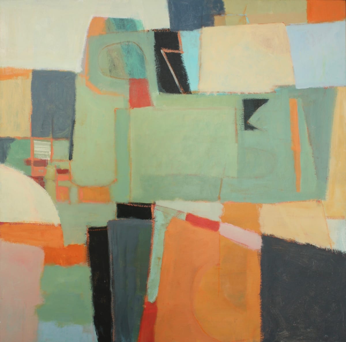 Field Abstraction: Spring by Cathy Marashi, Image 1.