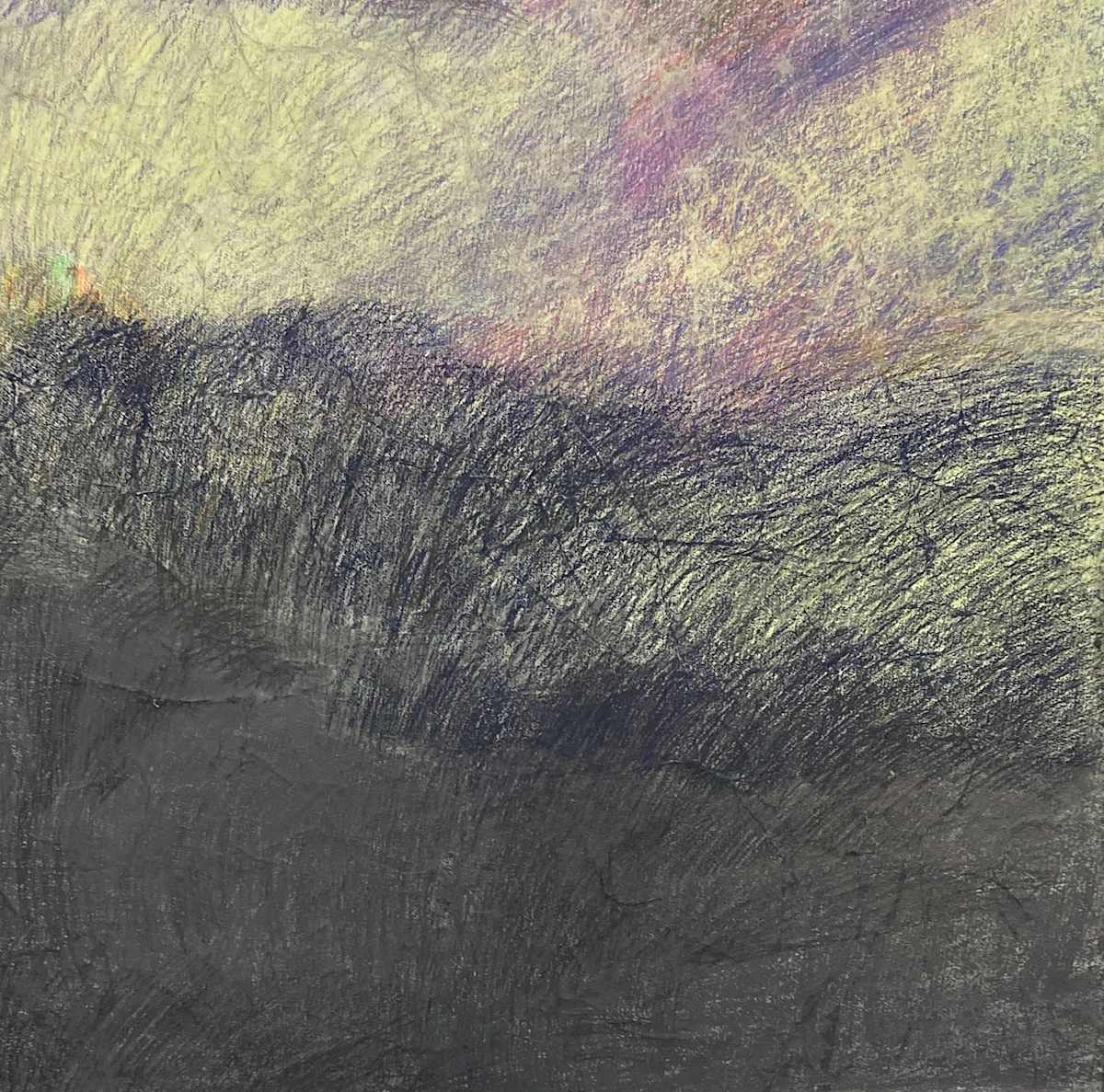 Fragments d’horizon Corse by Yanieb Fabre  Image: technique mixte, crayons de couleur et pastel