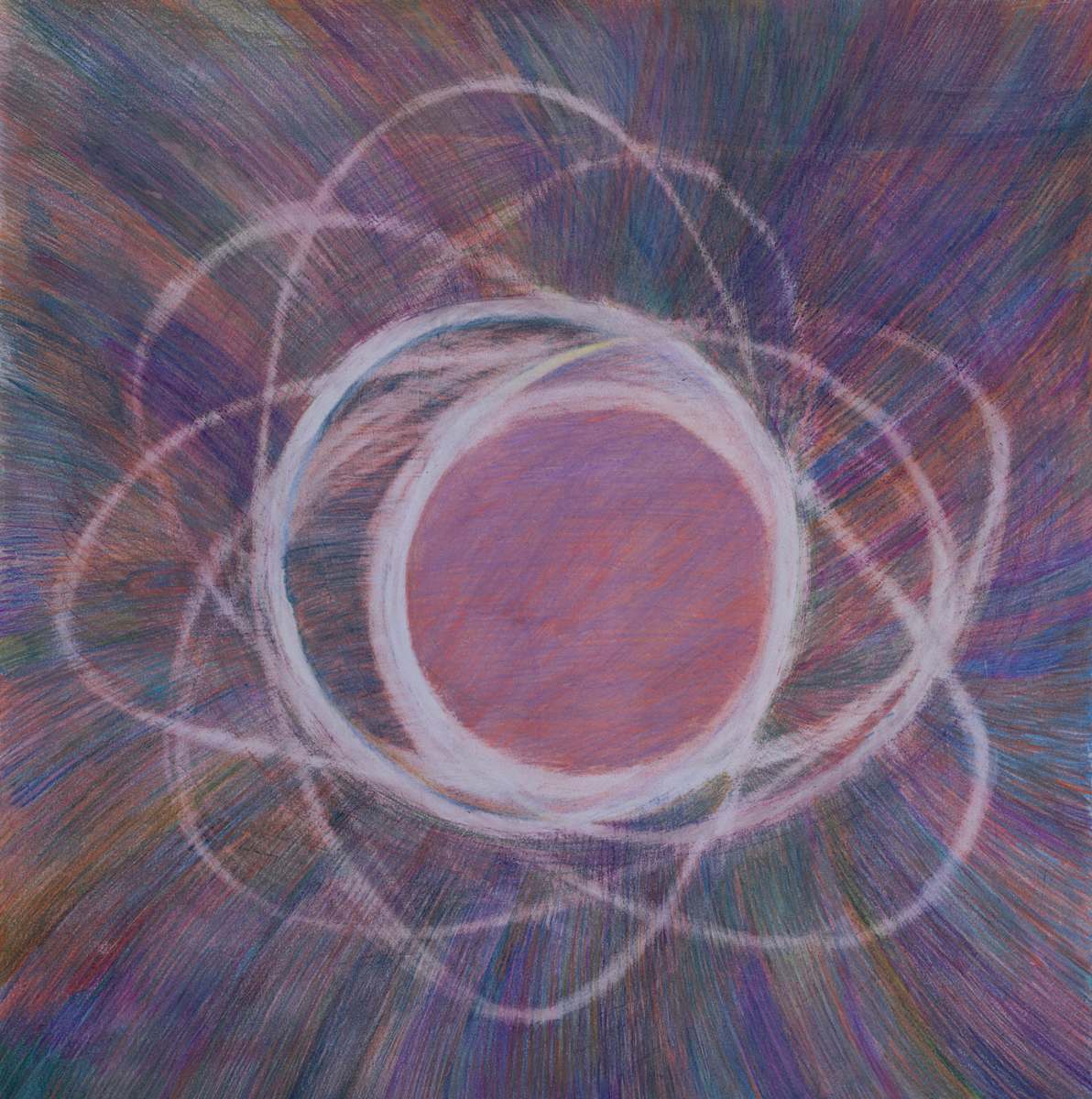 Planet, crayons de couleurs 3 by Yanieb Fabre, Image 2.