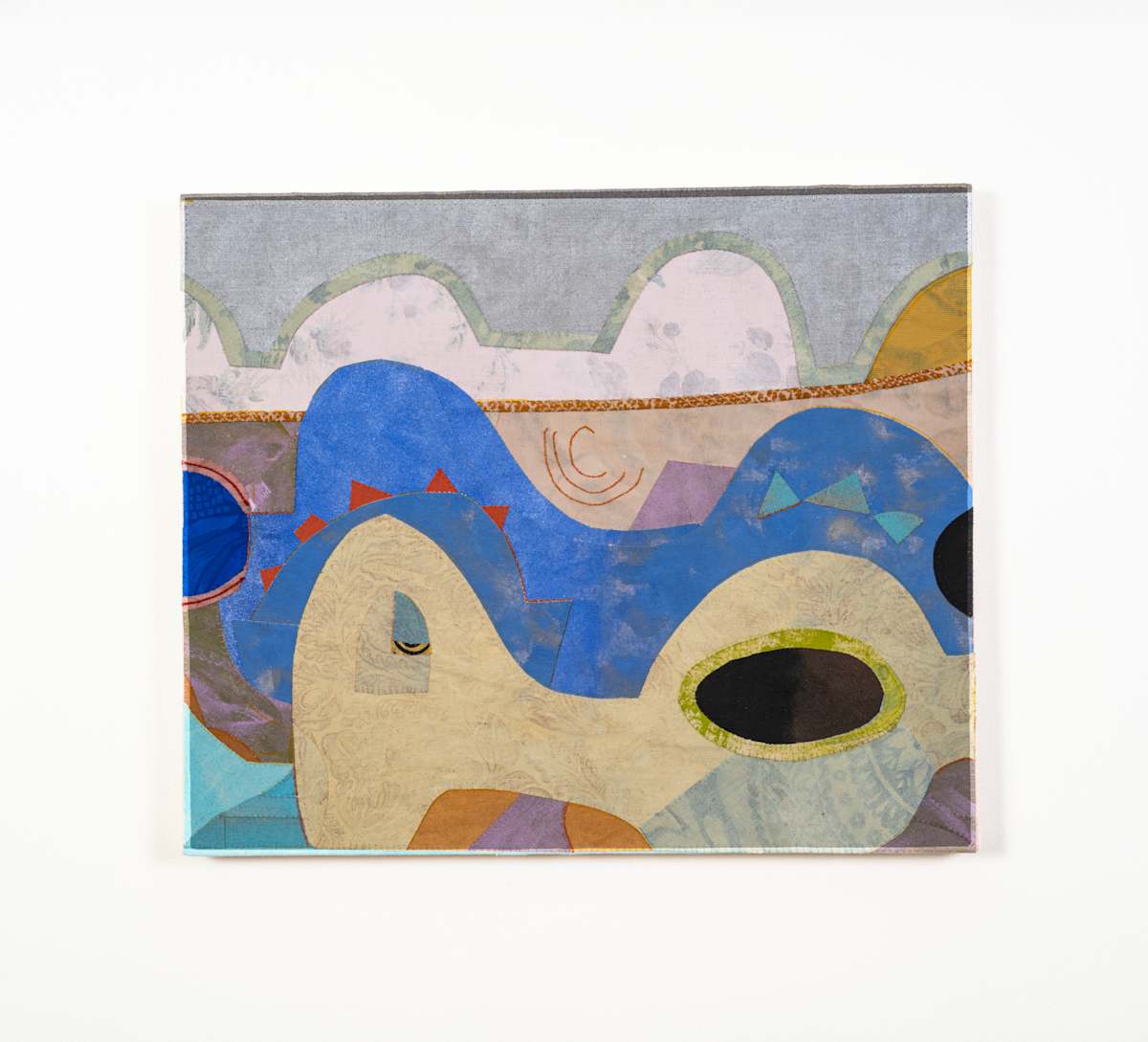 Reclining Figures in Blue by Nina Grubin 