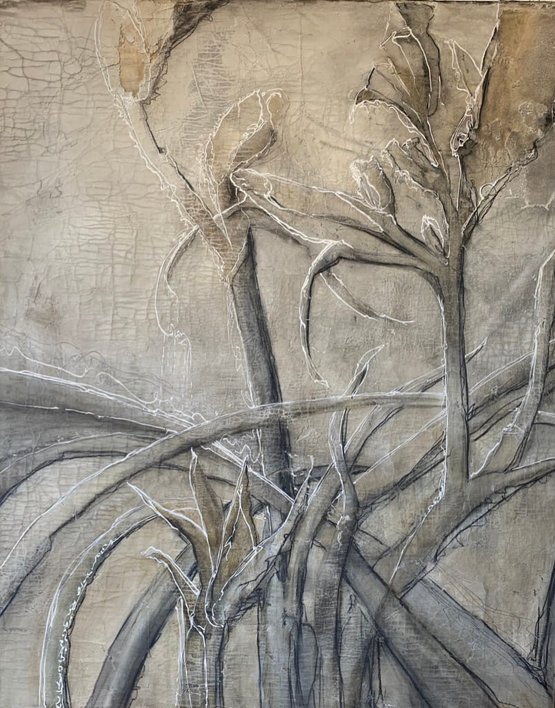 Winter Lilies by Roberta Ahrens 