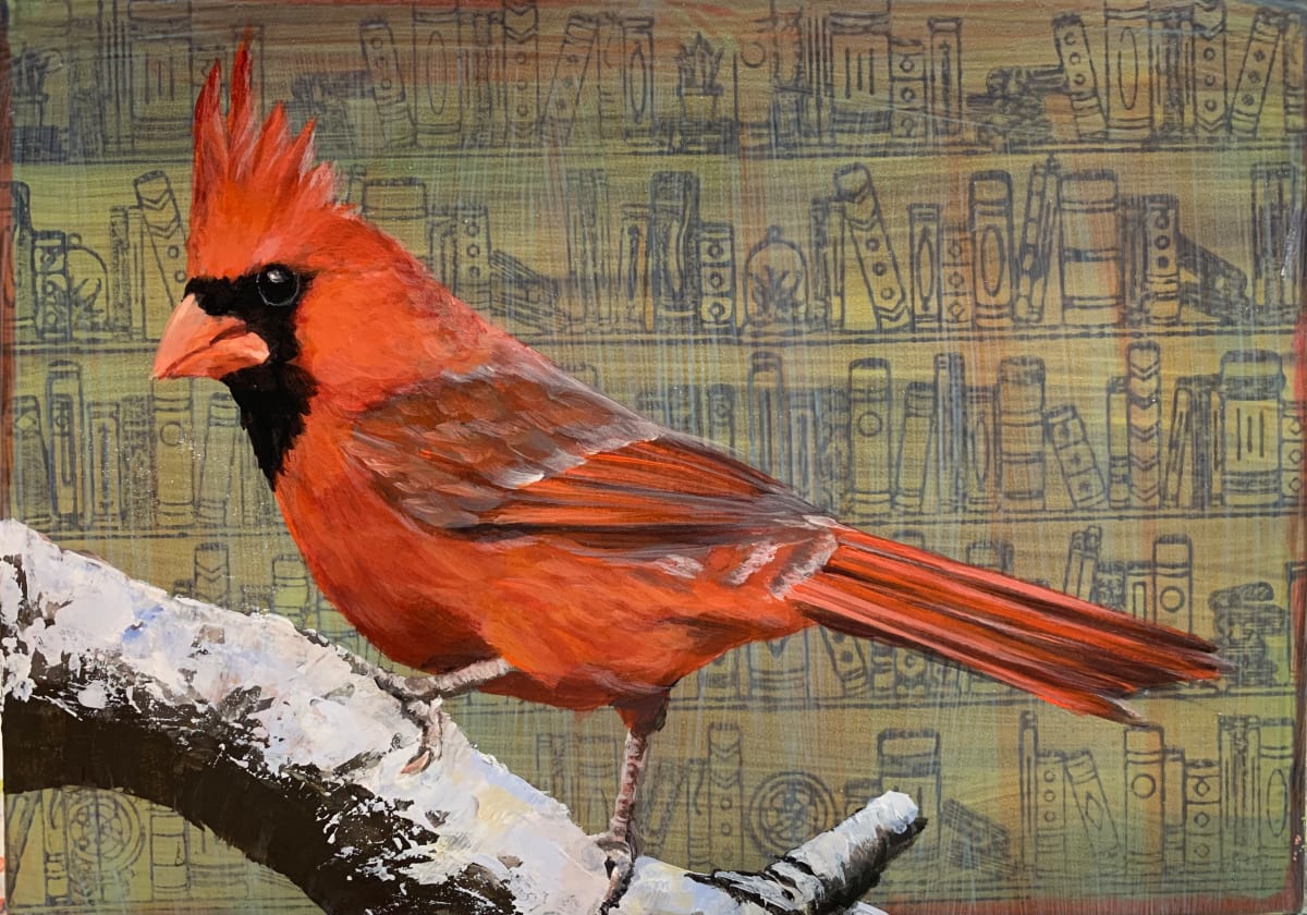 Bold Cardinal by Lorelle Carr 