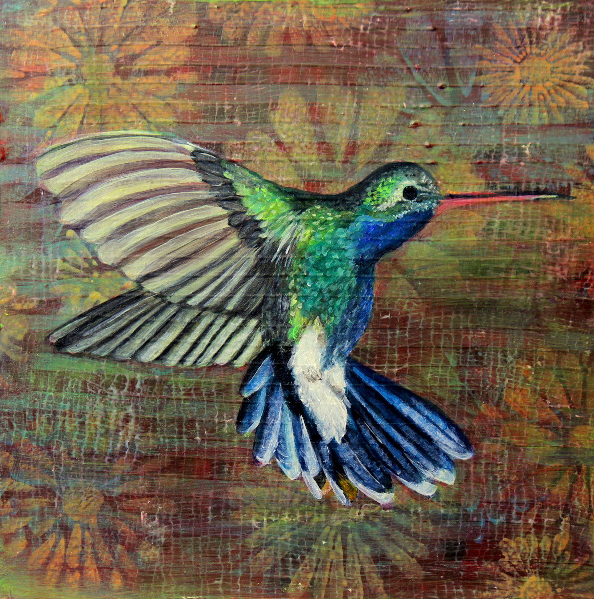 Day 13 - Hummingbird by Lorelle Carr 
