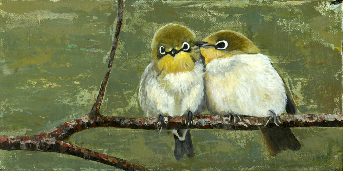 Love Birds #1 by Lorelle Carr 