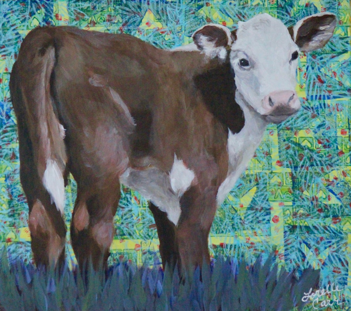 Oliver the Calf by Lorelle Carr 