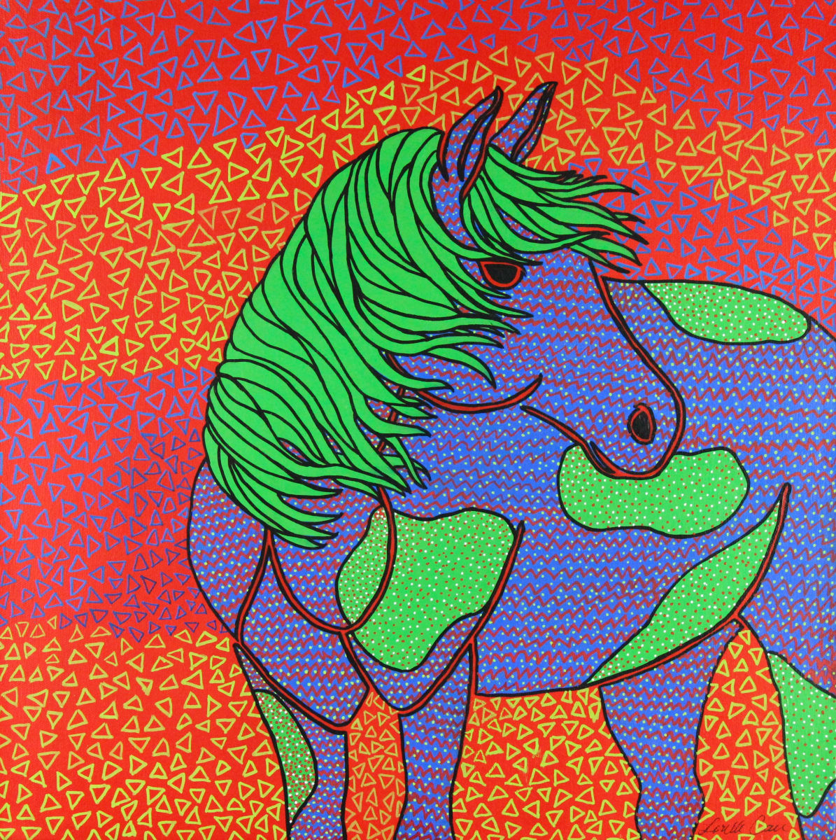 Painted Pinto by Lorelle Carr 
