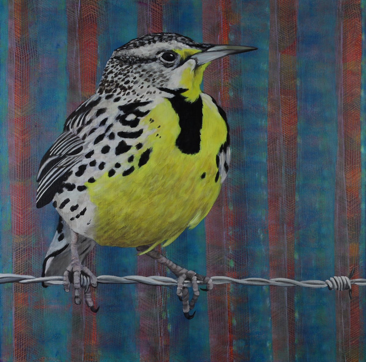 Western Meadowlark 2022 by Lorelle Carr 