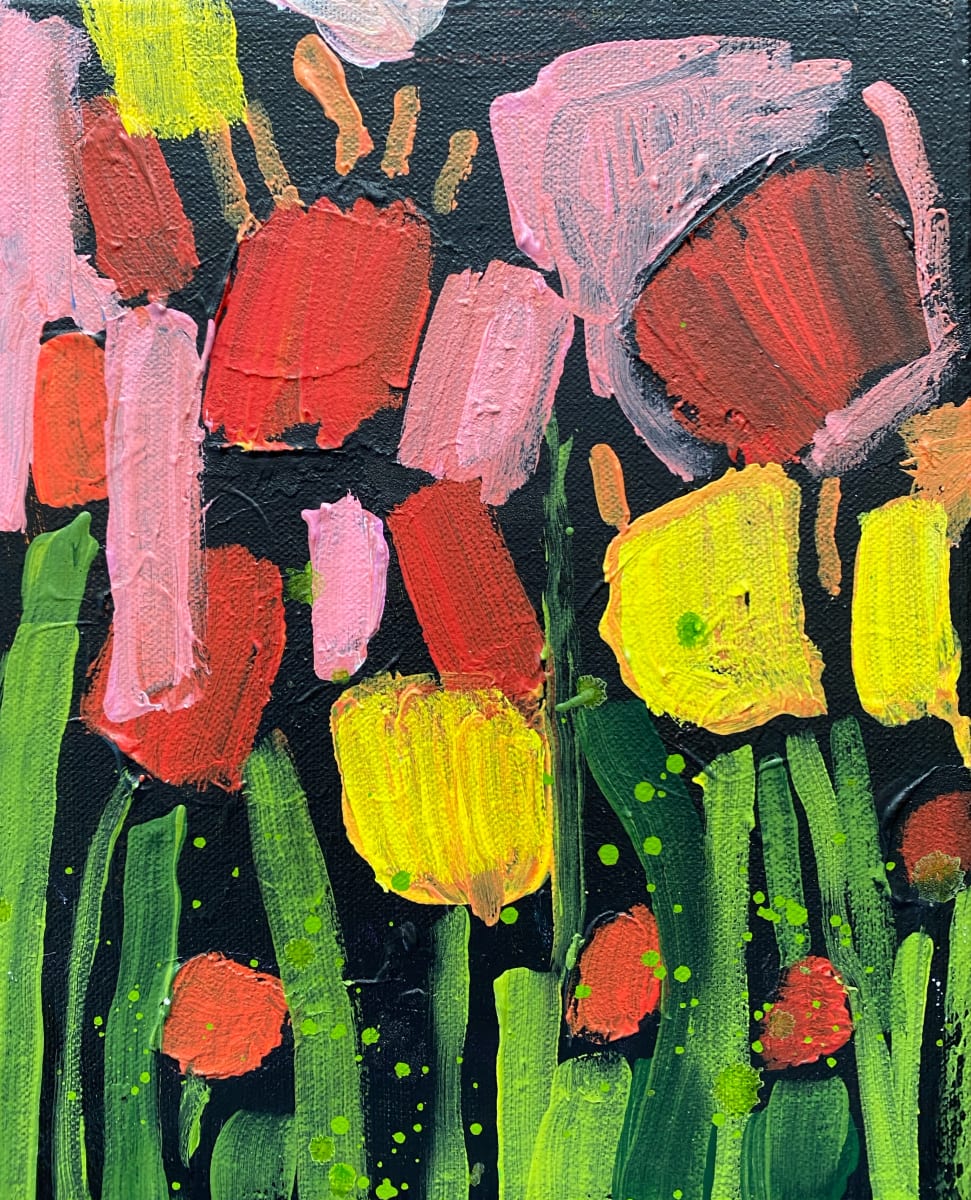 Fresh Blooms 21 by Sheryl Siddiqui Art 