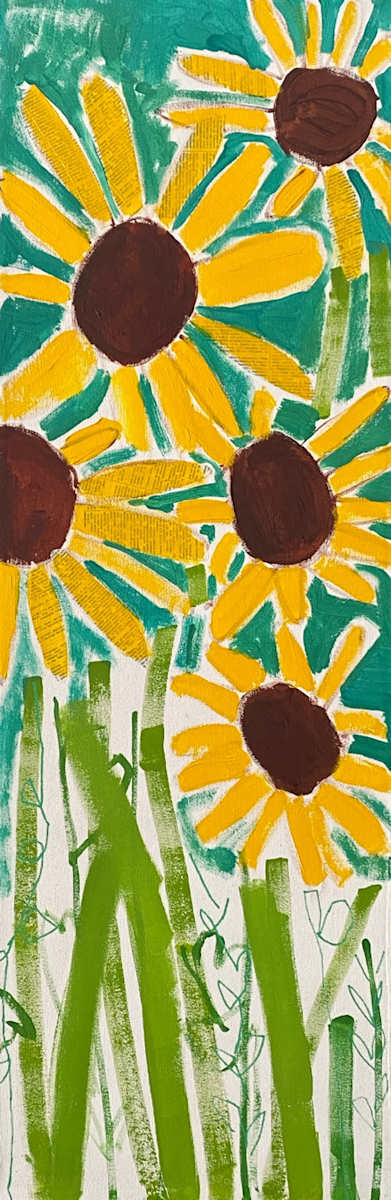 Sunflower by Sheryl Siddiqui Art 