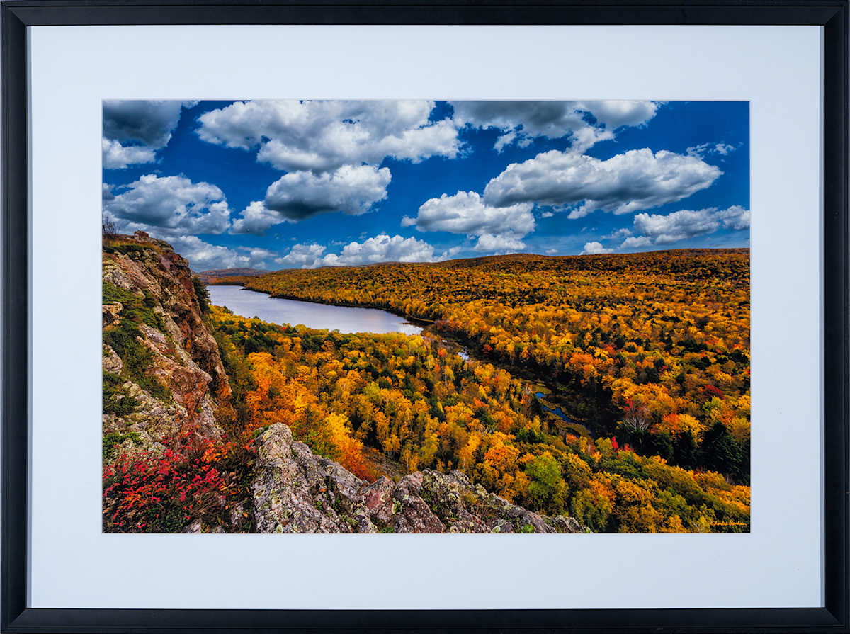 Lake Of The Clouds by Charles Bonham 