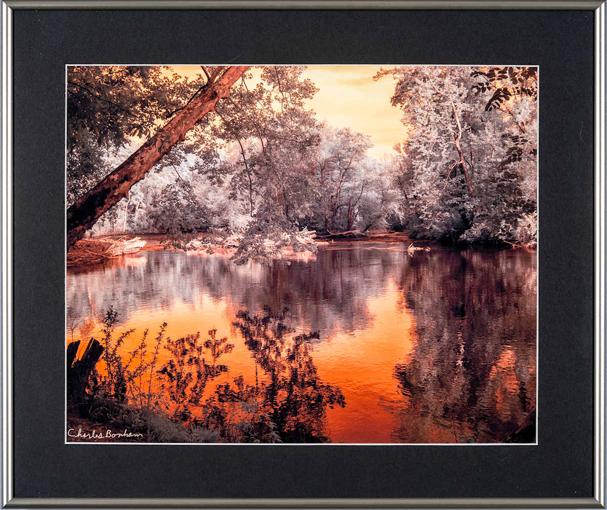 Catawaba River NC Sunset by Charles Bonham 