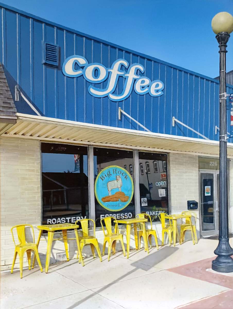 Big Rock Coffee Shop by David Andres 