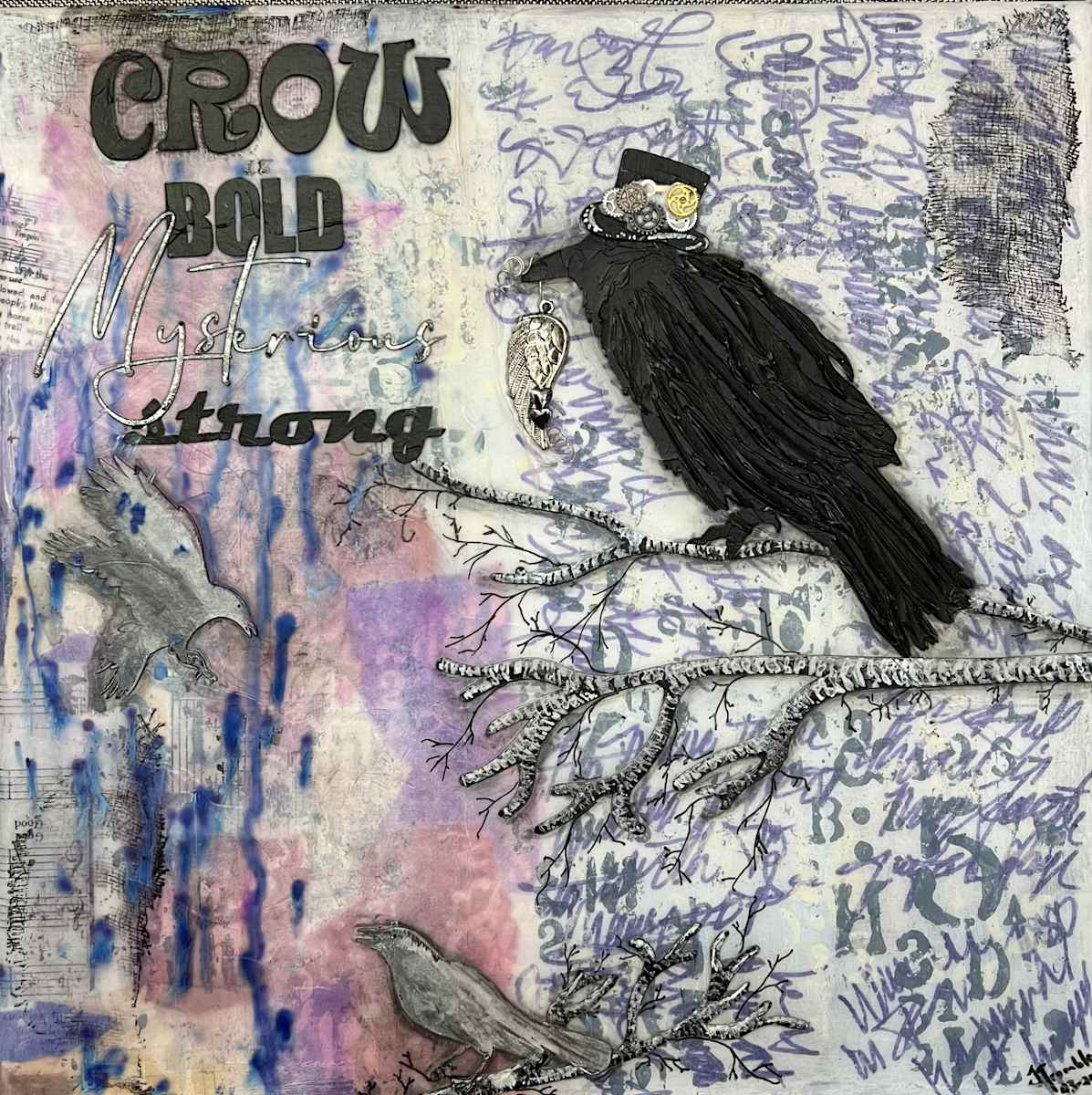 Bold Crow by Jacquie Trombley, Image 1.