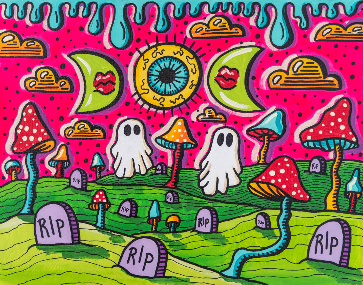 Graveyard Ghosts by Alexis Bearinger 