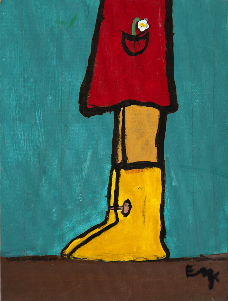 Yellow RainBoots by Ellie Krotzer, Image 1.