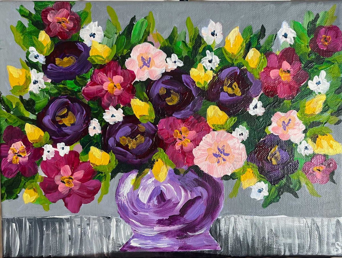 Floral Bouquet II by Stephanie Richardson 