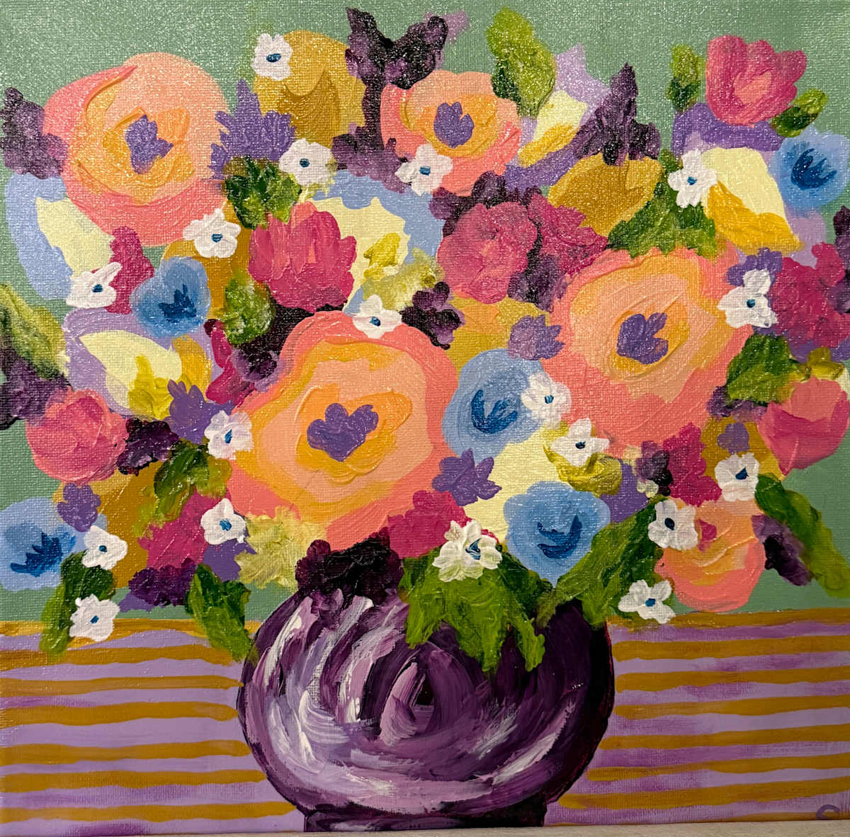 Floral Bouquet XII by Stephanie Richardson 